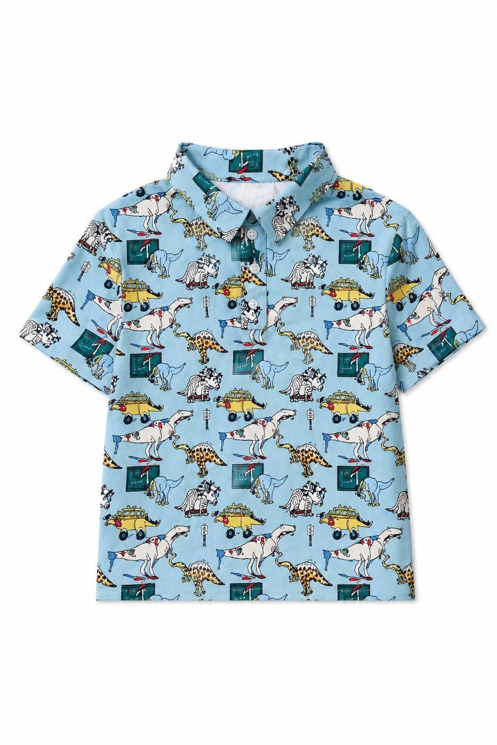 Boys Schoolyard Stomp S/S Polo-Mila & Rose ®