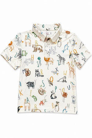 Boys ABC Adventure S/S Polo-Mila & Rose ®