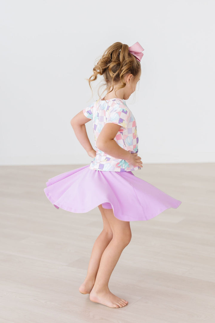 Bright Lilac Twirl Skort-Mila & Rose ®