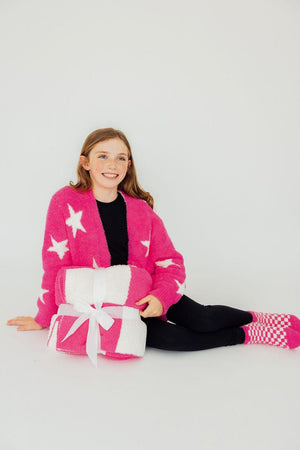Bright Pink Cozy Gift Set-Mila & Rose ®