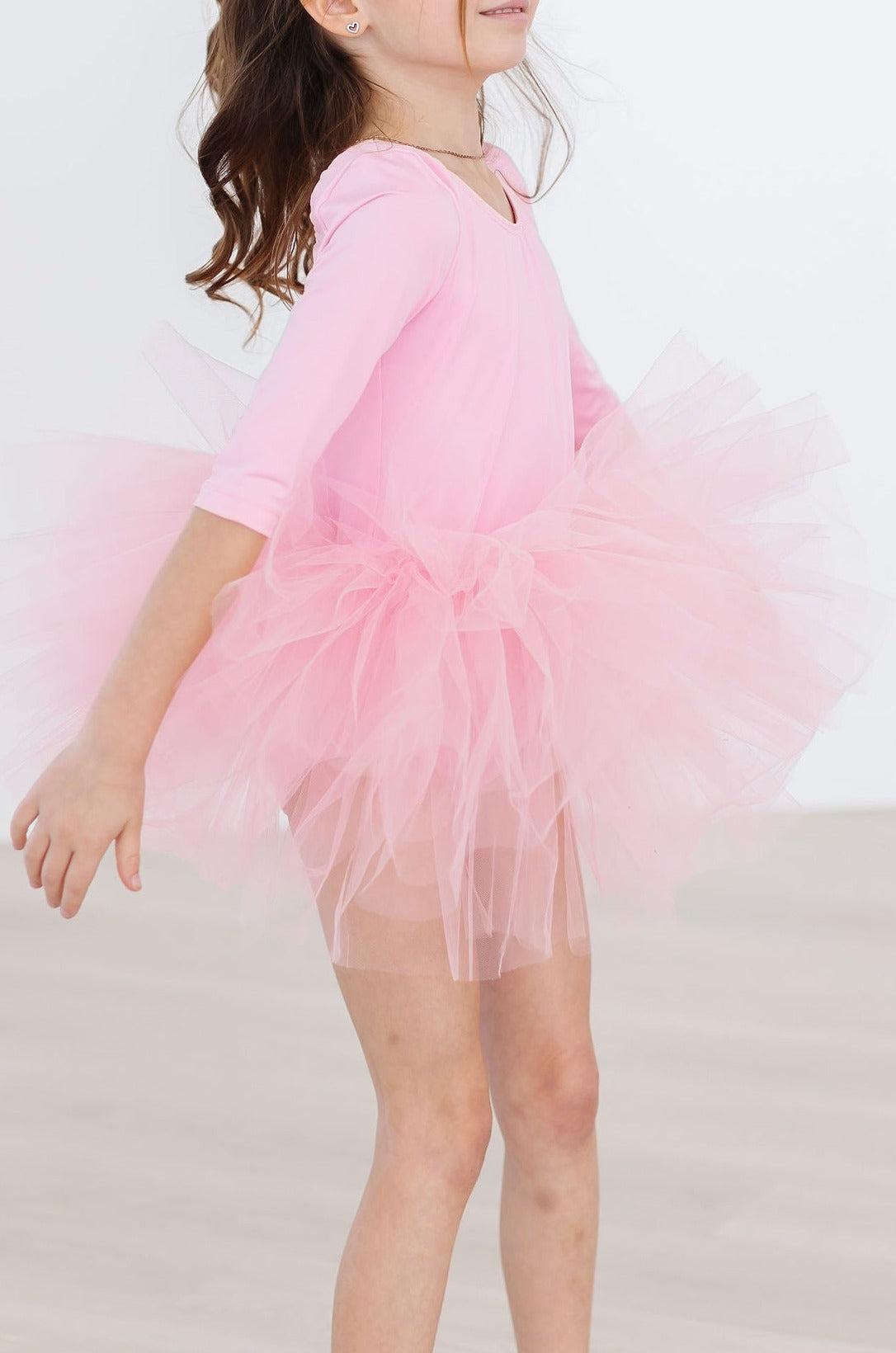 Bubblegum Pink 3/4 Tutu Leotard-Mila & Rose ®