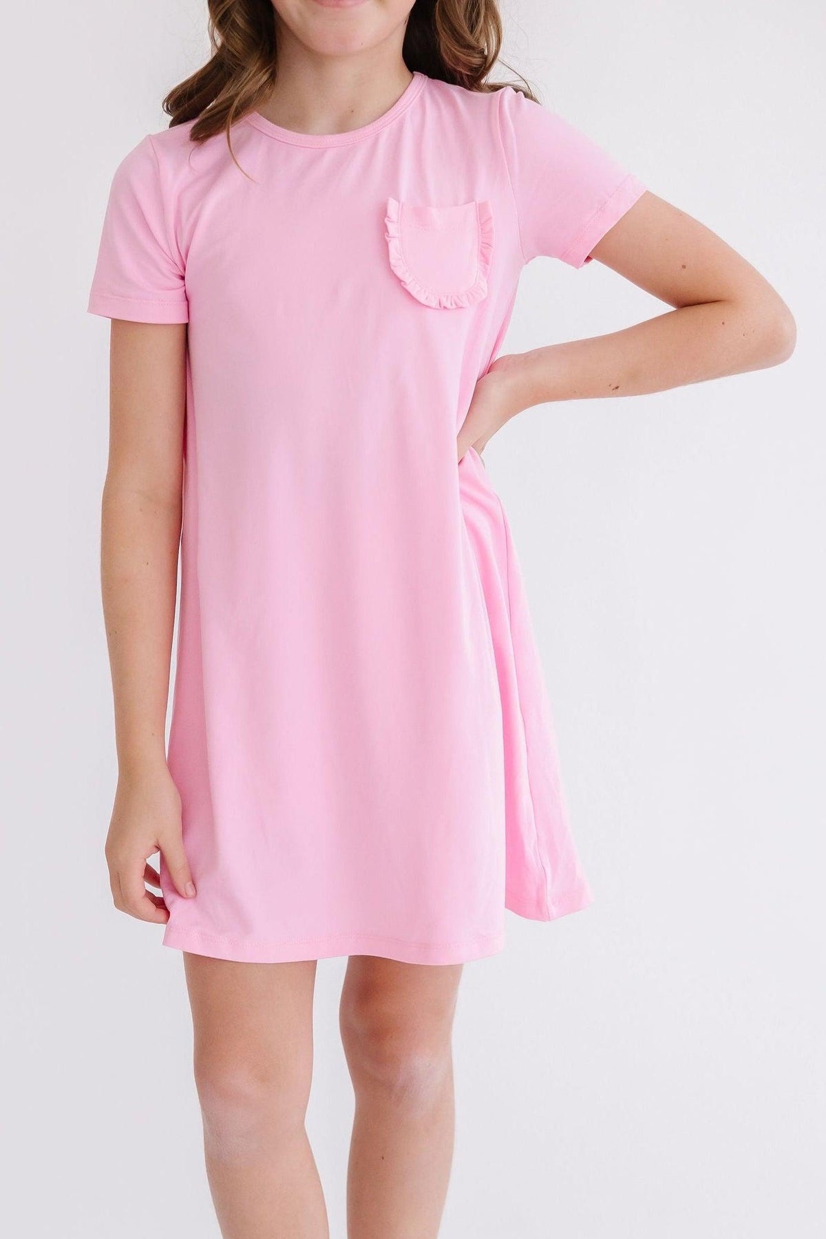 Mila & Rose Hot Pink T-Shirt Dress, 12-24M