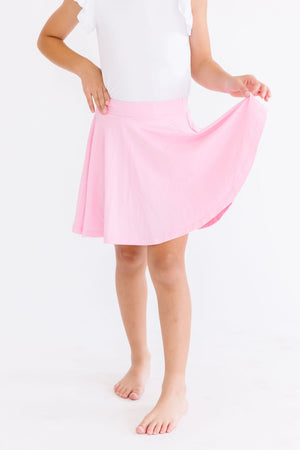 Bubblegum Pink Twirl Skort-Mila & Rose ®