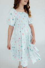 Butterfly Ballet Smocked Ruffle Dress-Mila & Rose ®