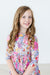 Mauve What's Up Buttercup 3/4 Sleeve Pocket Twirl Dress-Mila & Rose ®