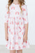 Fun & Flowers 3/4 Sleeve Pocket Twirl Dress-Mila & Rose ®