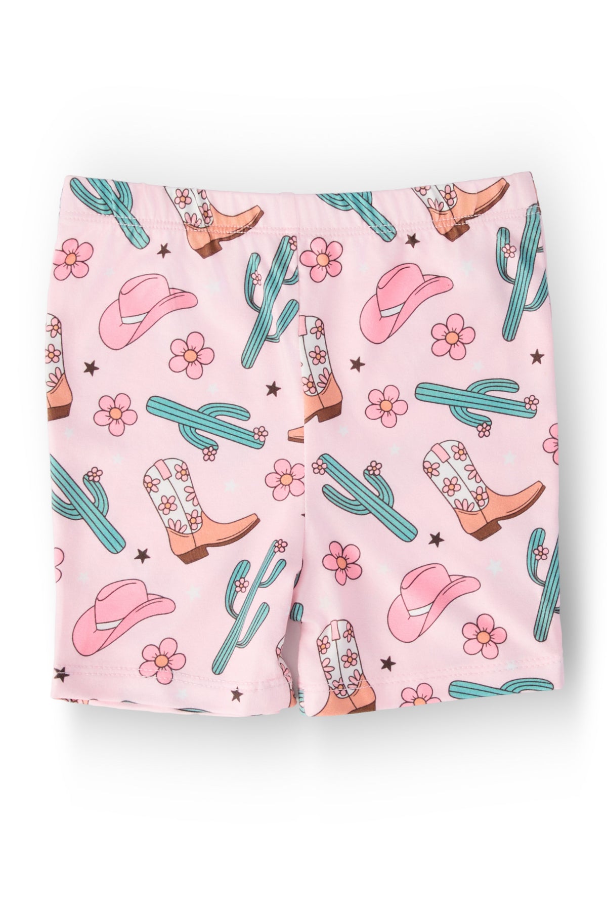 Cactus Cowgirl Twirl Shorts-Mila & Rose ®