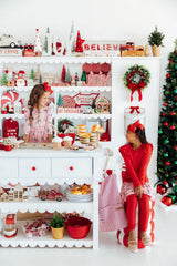 Candy Cane Cutie Twirl Skegging-Mila & Rose ®