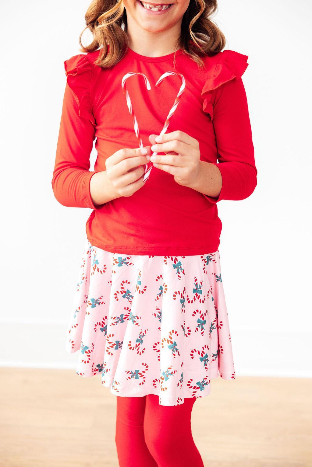 Candy Cane Cutie Twirl Skegging-Mila & Rose ®