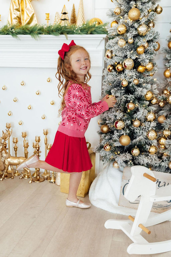 (V) Candy Canes Sweater-Mila & Rose ®