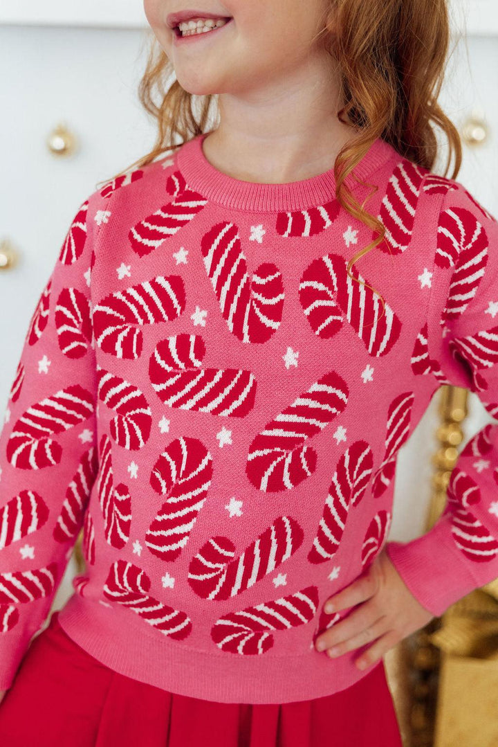 (V) Candy Canes Sweater-Mila & Rose ®