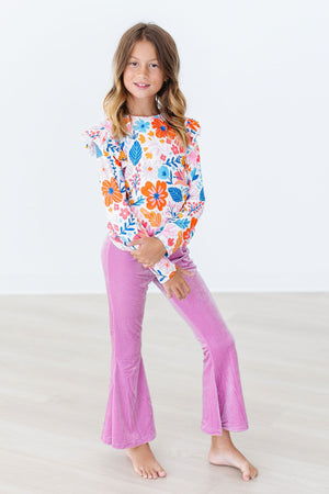 Carnation Pink Velvet Bells-Mila & Rose ®