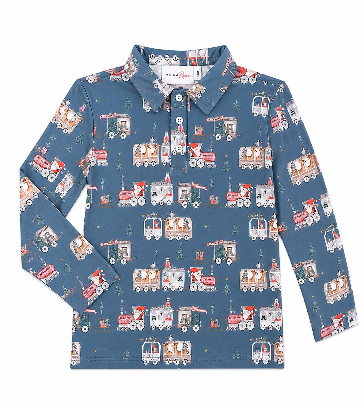 North Pole Express L/S Polo-Mila & Rose ®