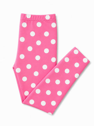 Pink Polka Dots Leggings-Mila & Rose ®