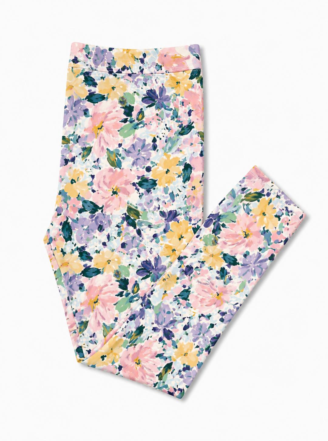 Fall Floral Leggings-Mila & Rose ®