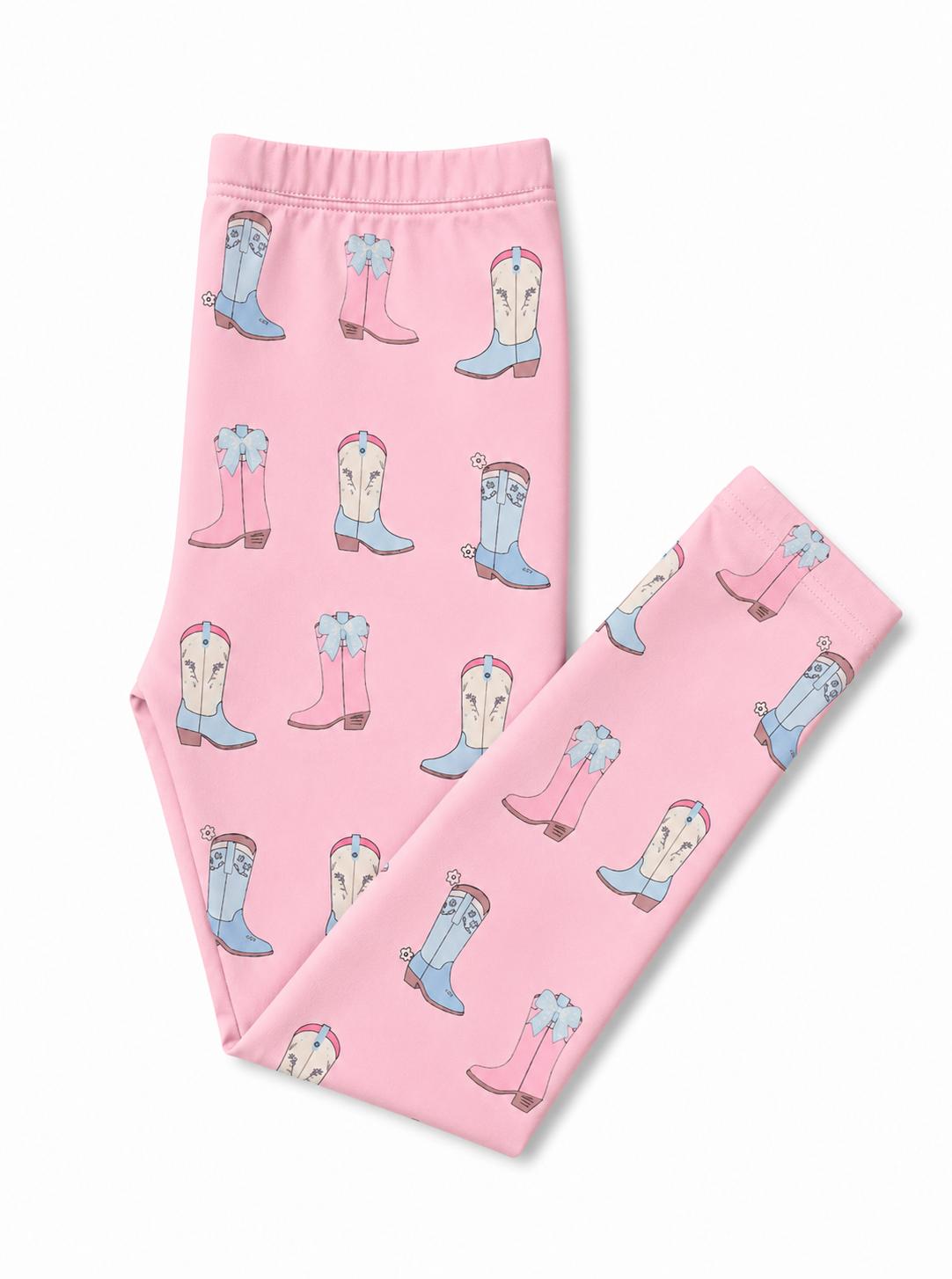Ribbons & Rodeos Leggings-Mila & Rose ®
