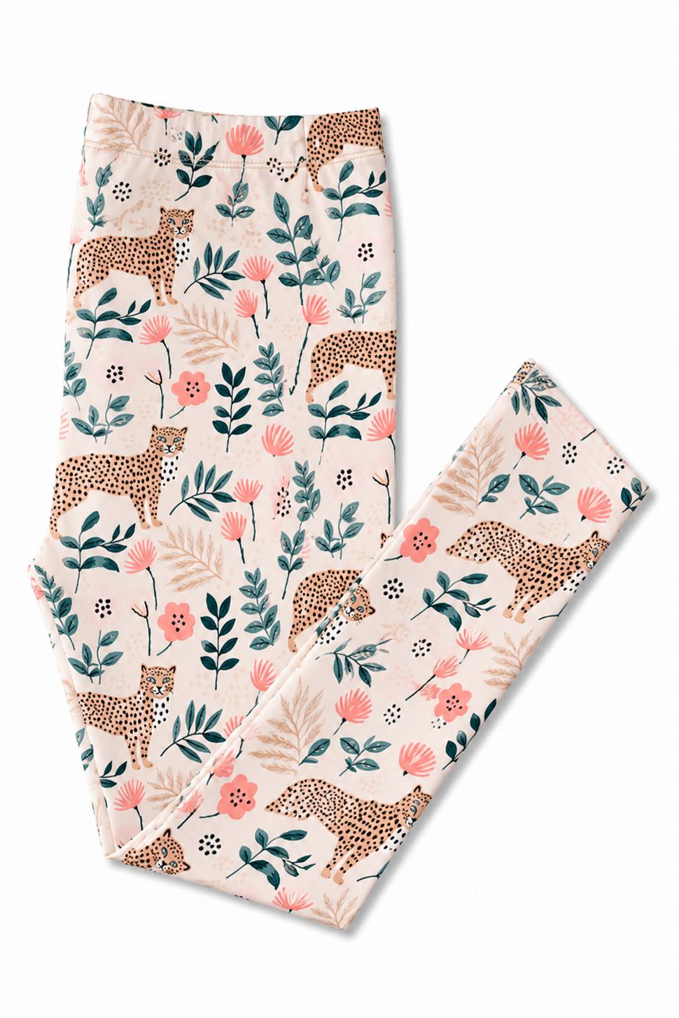 Cheetah Girl Leggings-Mila & Rose ®