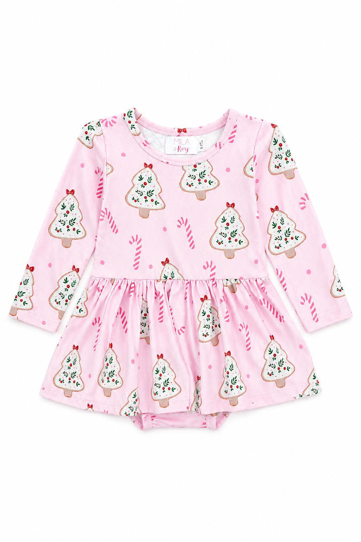 Christmas Cookies L/S Twirl Bodysuit-Mila & Rose ®