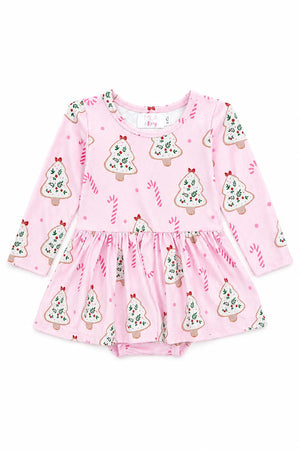 Christmas Cookies L/S Twirl Bodysuit-Mila & Rose ®
