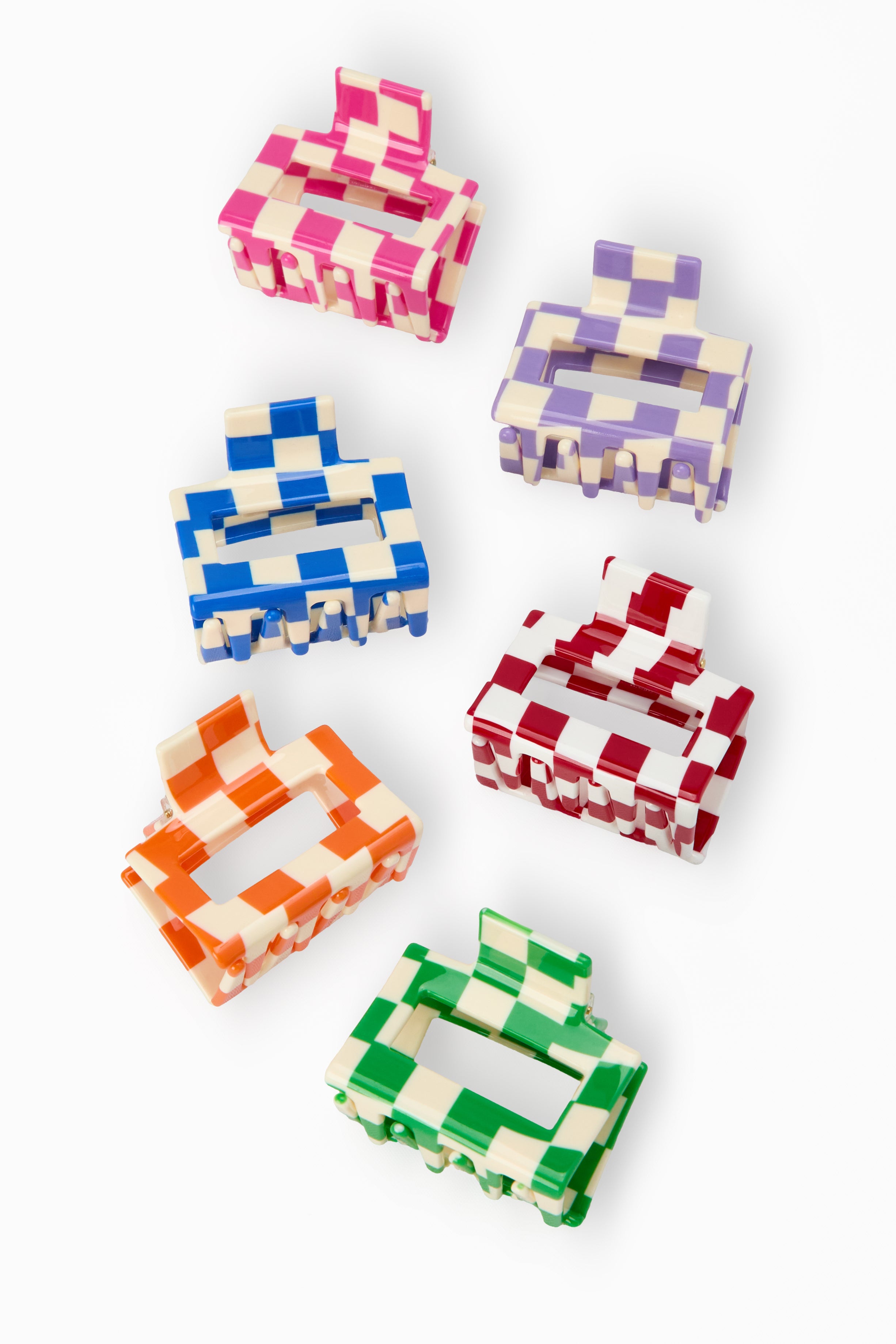Checker Claw Clip-Mila & Rose ®