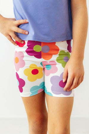 Cheerful Blooms Twirl Shorts-Mila & Rose ®