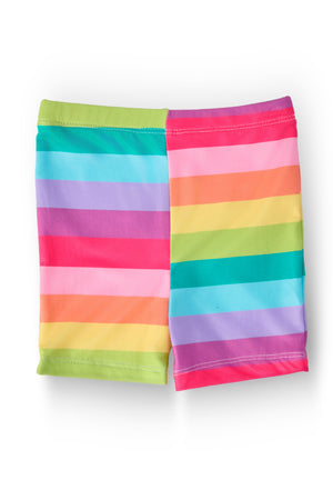 Cheerful Stripes Twirl Shorts-Mila & Rose ®