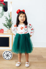 Christmas Cutie L/S Tutu Dress-Mila & Rose ®