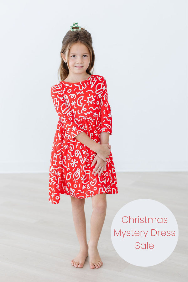 Girls' Christmas Mystery Dress Size: 4T Toddler By Mila & Rose