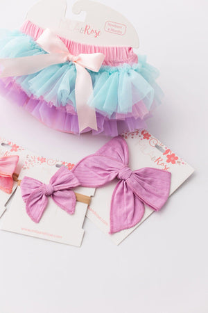 Classic Hair Bow - Bright Lilac-Mila & Rose ®
