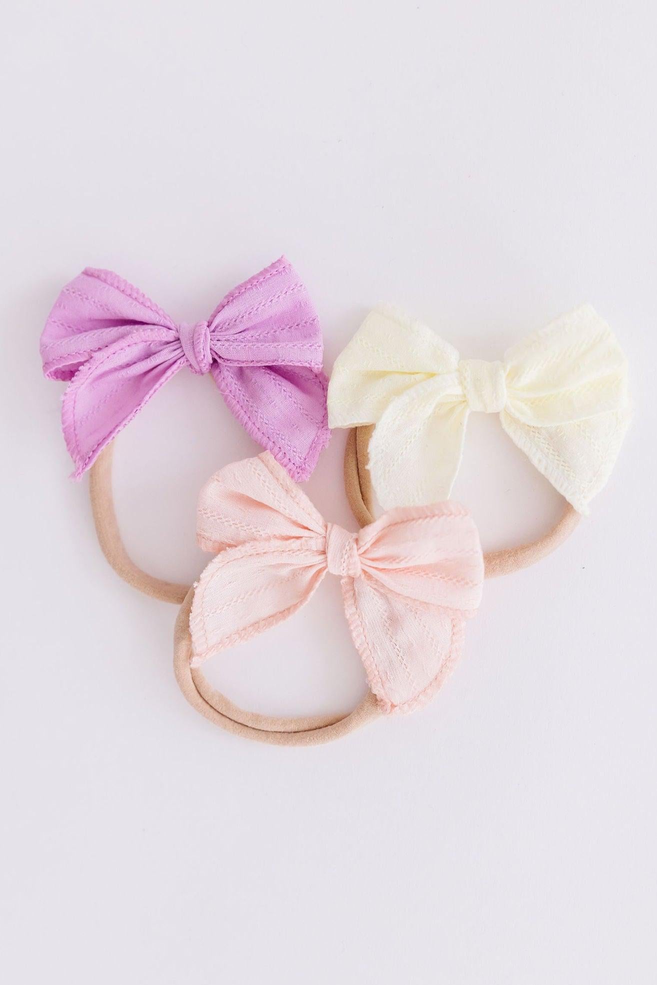 Classic Hair Bow - Bright Lilac-Mila & Rose ®