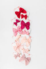 Classic Hair Bow - Vintage Pink-Mila & Rose ®