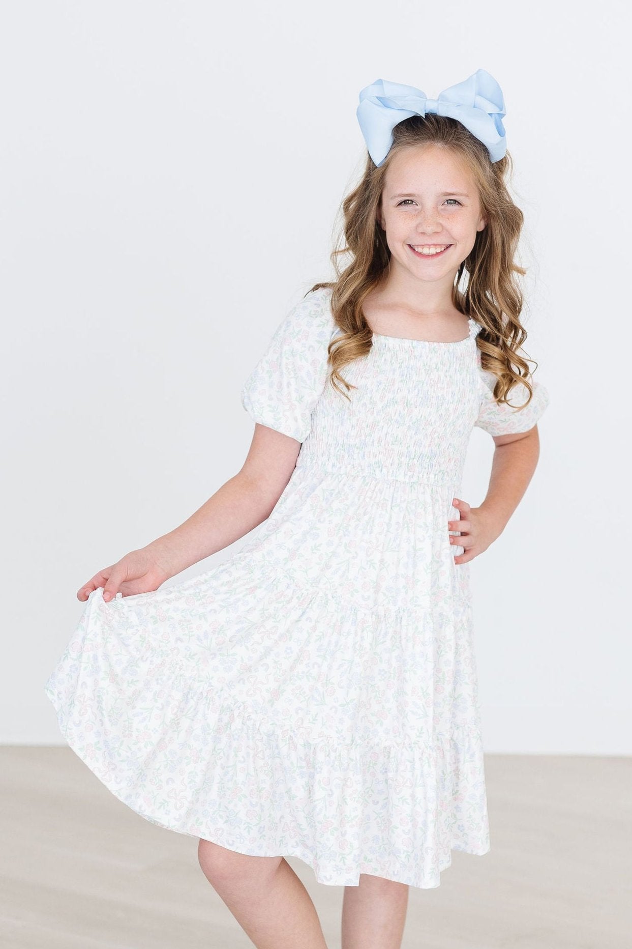 Cloud 9 Smocked Ruffle Dress 5/6