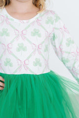 SALE Clover Cutie L/S Tutu Dress-Mila & Rose ®