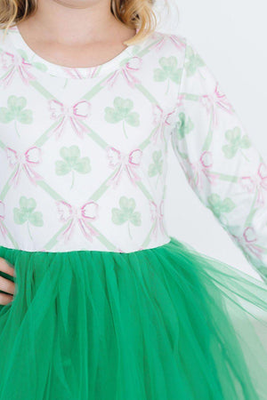 SALE Clover Cutie L/S Tutu Dress-Mila & Rose ®