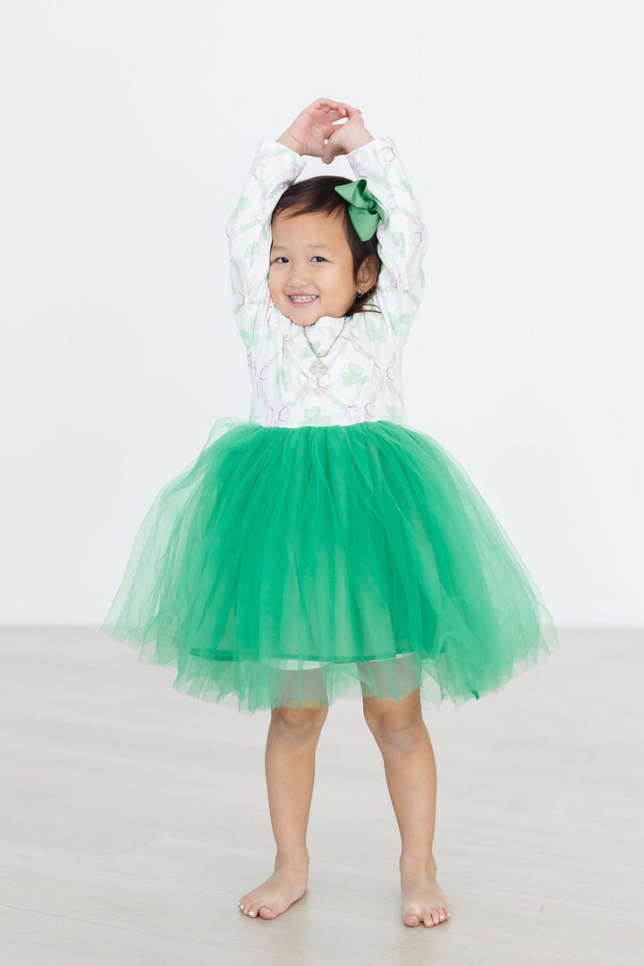 SALE Clover Cutie L/S Tutu Dress-Mila & Rose ®