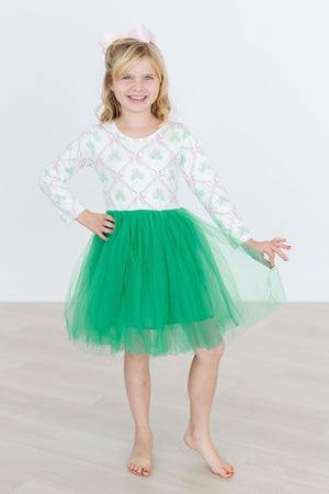 SALE Clover Cutie L/S Tutu Dress-Mila & Rose ®