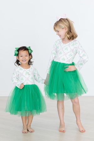 SALE Clover Cutie L/S Tutu Dress-Mila & Rose ®
