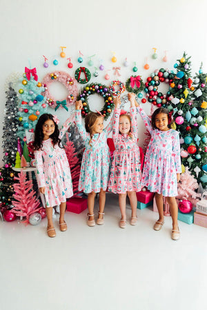 Cocoa Kisses L/S Pocket Twirl Dress-Mila & Rose ®