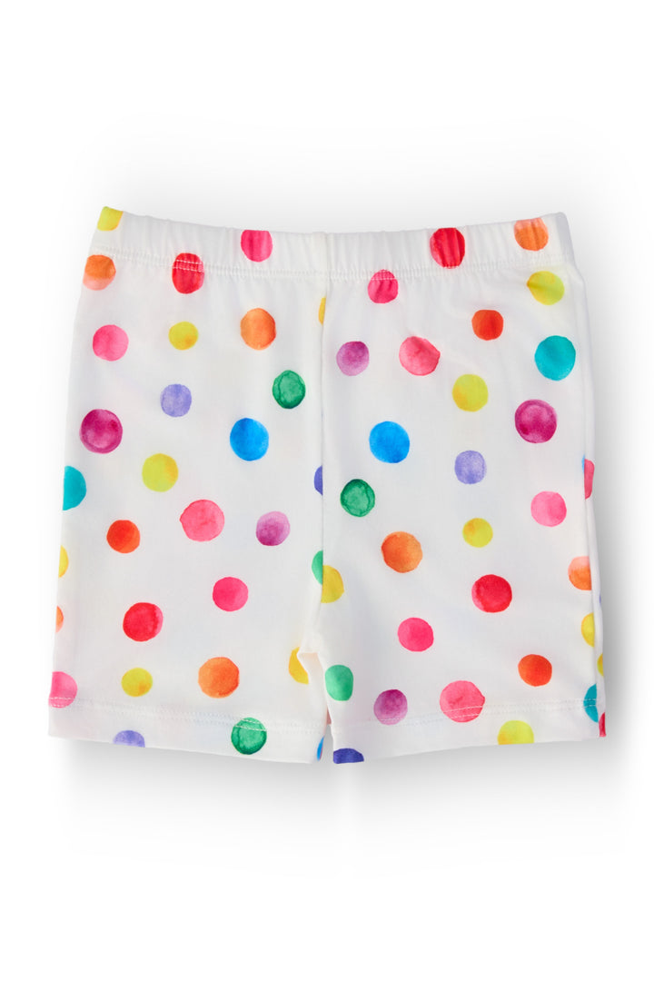 Colorful Dots Twirl Shorts-Mila & Rose ®
