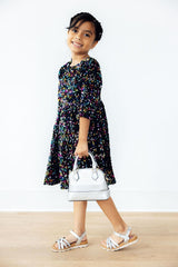 Confetti Velvet Sequin Dress-Mila & Rose ®