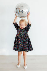 Confetti Velvet Sequin Dress-Mila & Rose ®