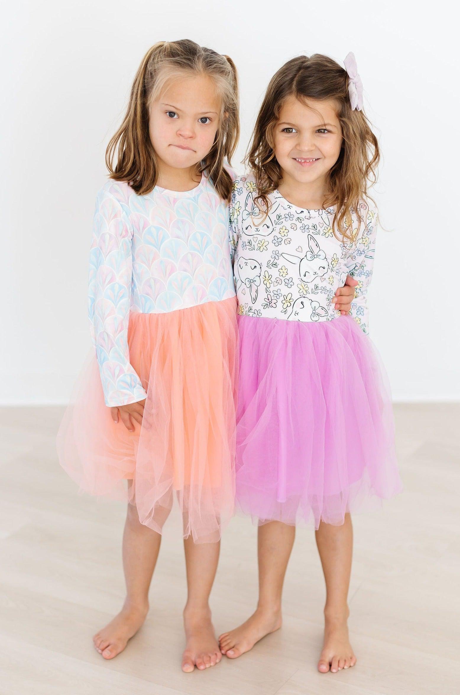 Cottontail Cutie L/S Tutu Dress-Mila & Rose ®