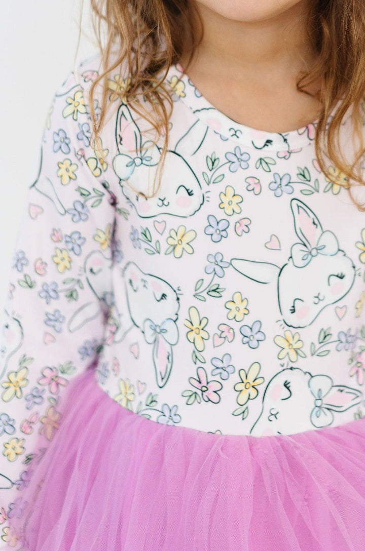 Cottontail Cutie L/S Tutu Dress-Mila & Rose ®