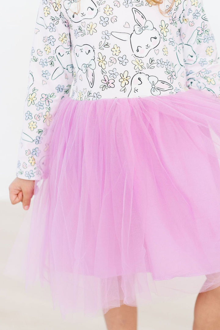 Cottontail Cutie L/S Tutu Dress-Mila & Rose ®