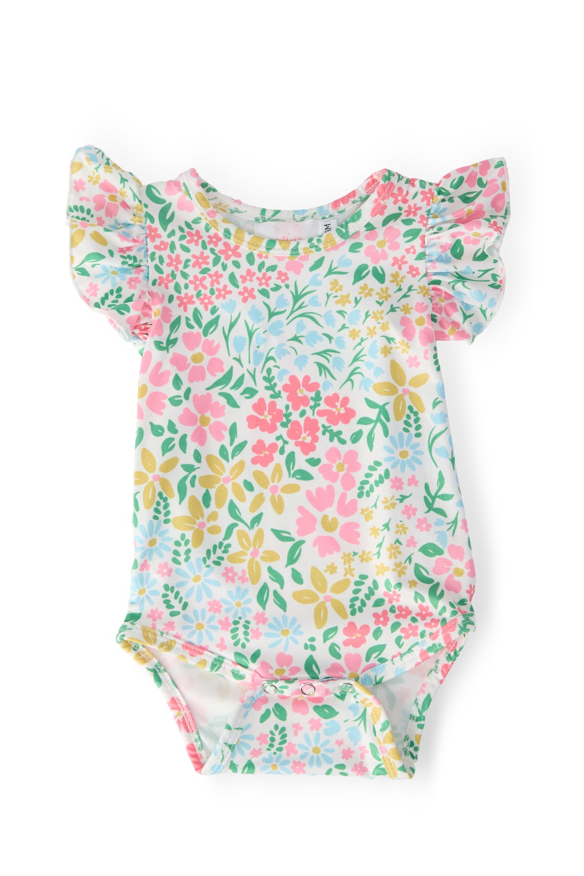 Daffodils S/S Flutter Bodysuit-Mila & Rose ®