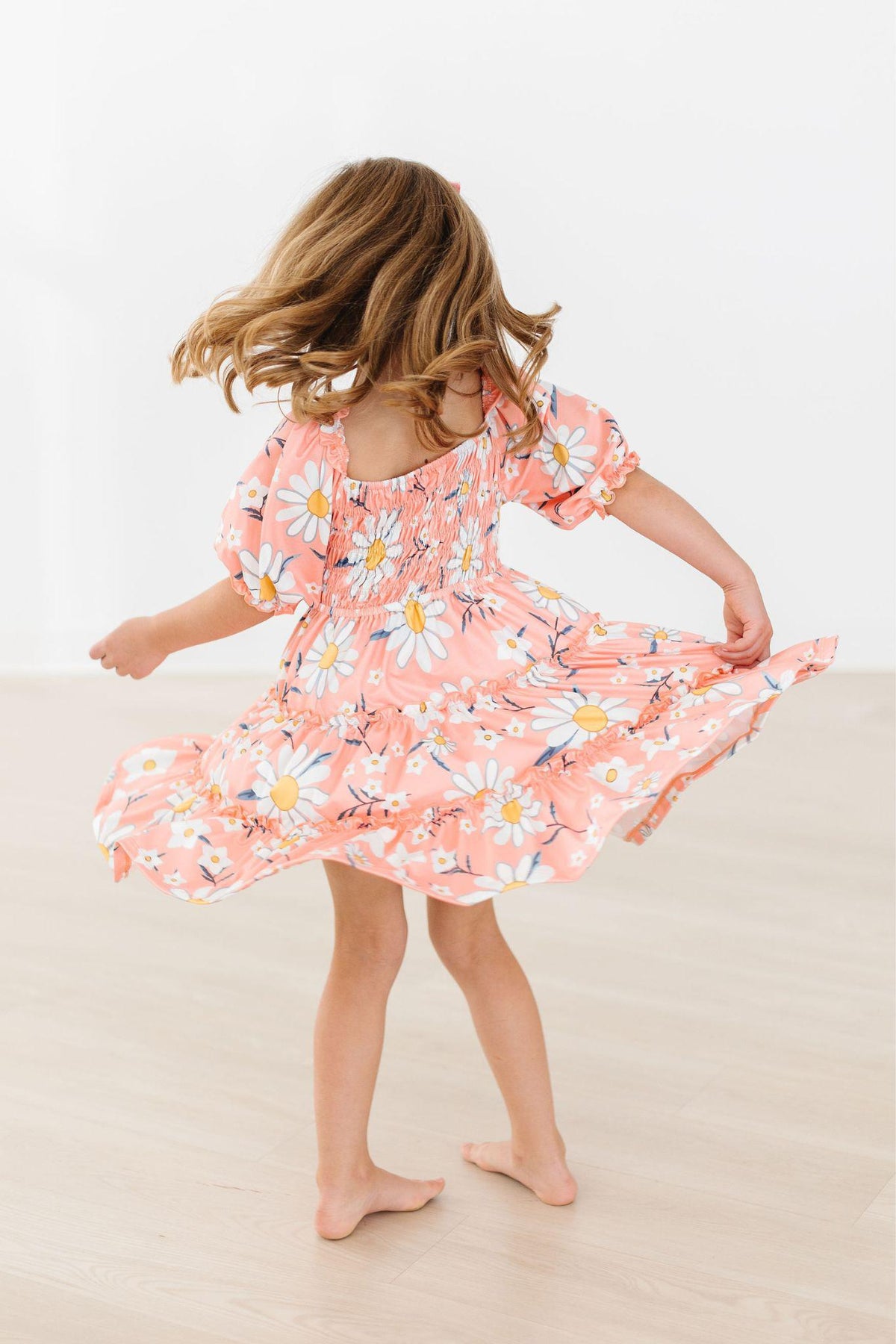 Daisy Darling Smocked Ruffle Dress-Mila & Rose ®