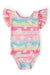Daisy Dreams S/S Flutter Sleeve Leotard-Mila & Rose ®
