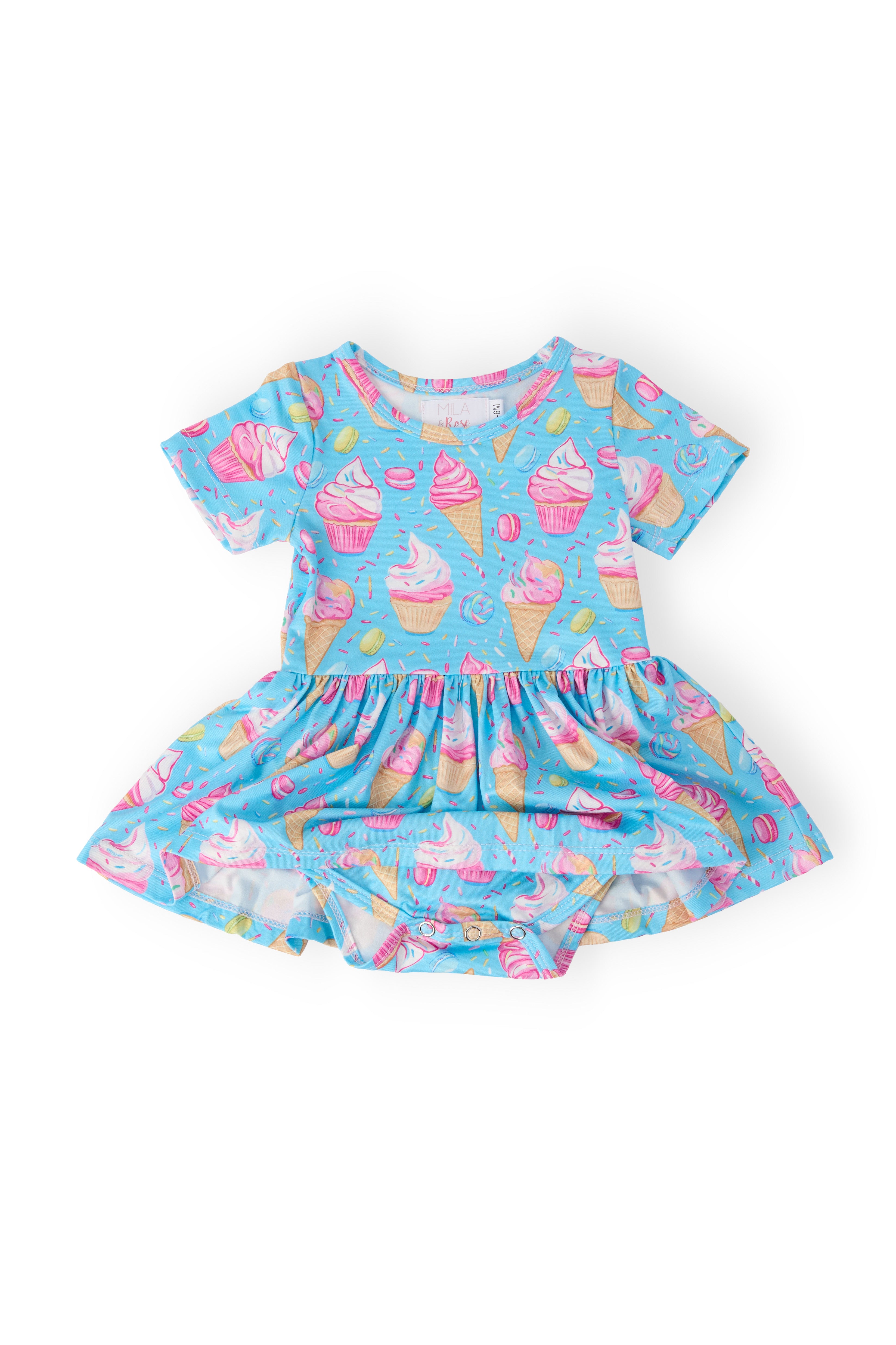 Delightful Desserts S/S Twirl Bodysuit-Mila & Rose ®
