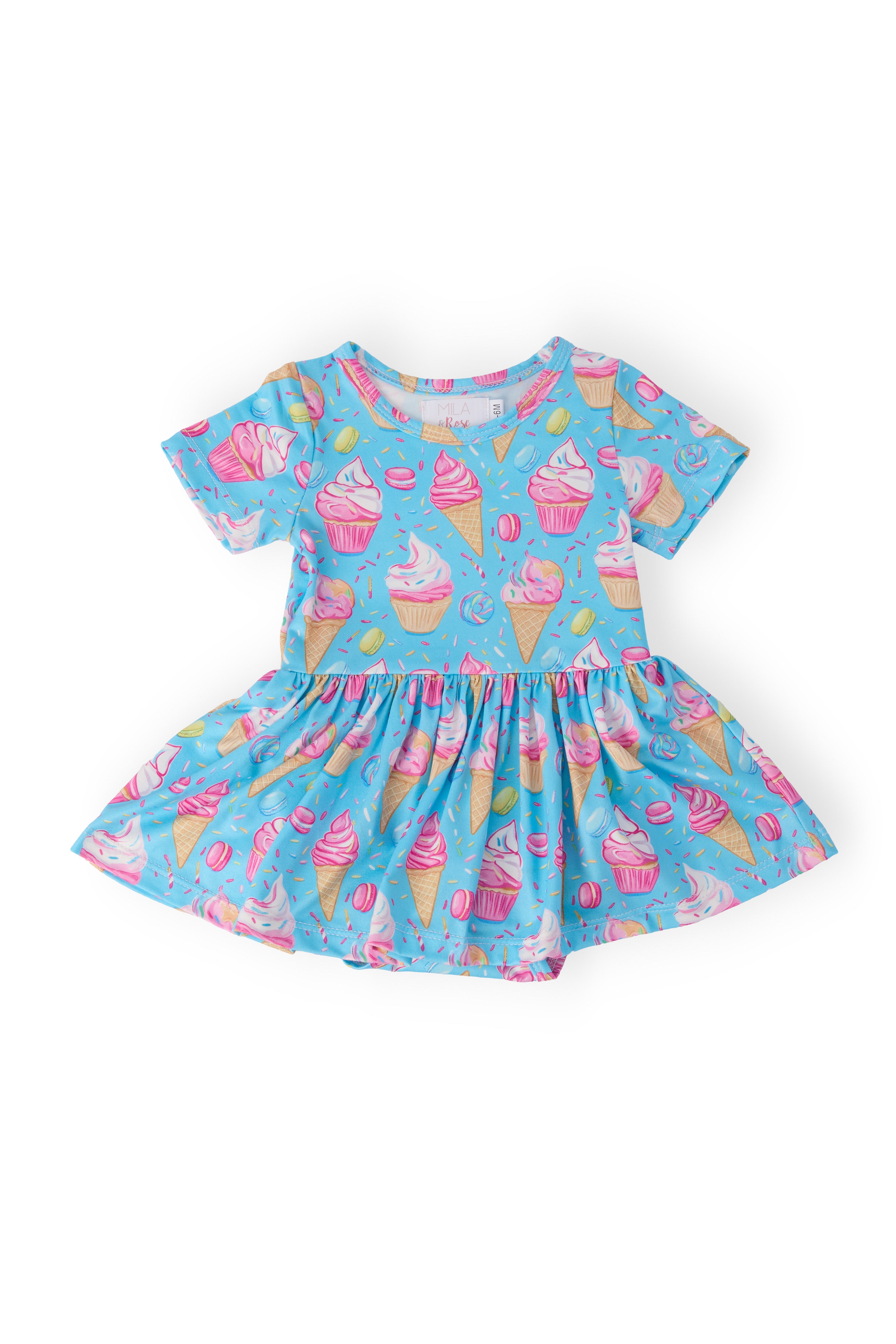 Delightful Desserts S/S Twirl Bodysuit-Mila & Rose ®