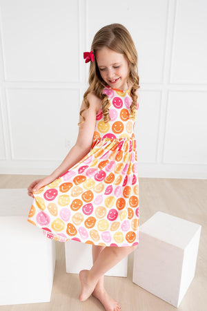 Don't Worry, Be Hippy Tank Twirl Dress-Mila & Rose ®